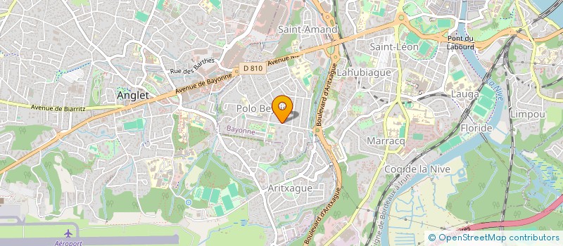 localisation de l'entreprise MONSIEUR DANIEL DISCAZAUX à BAYONNE