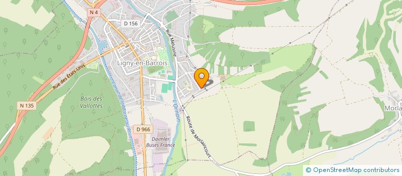 localisation de l'entreprise MONSIEUR DANIEL DJOUMAKH  LIGNY-EN-BARROIS