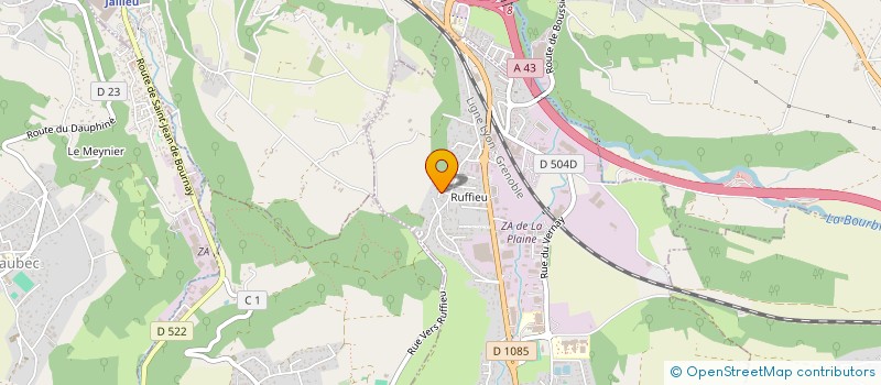 localisation de l'entreprise MONSIEUR DANIEL DMITROVIC  NIVOLAS-VERMELLE