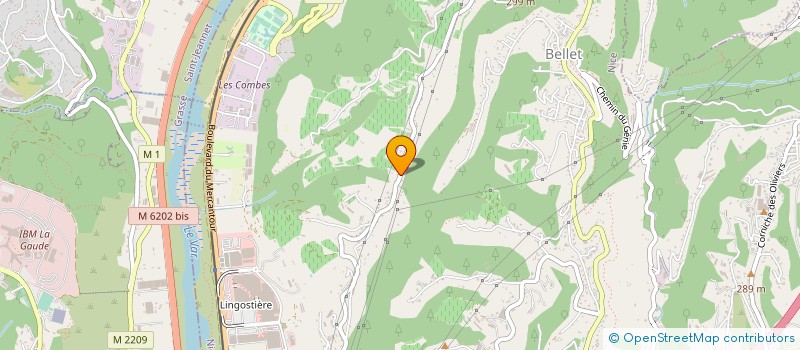 localisation de l'entreprise MONSIEUR DANIEL DONADEY  ROUBION