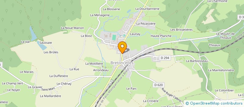 localisation de l'entreprise MONSIEUR DANIEL DORARD à REMALARD-EN-PERCHE