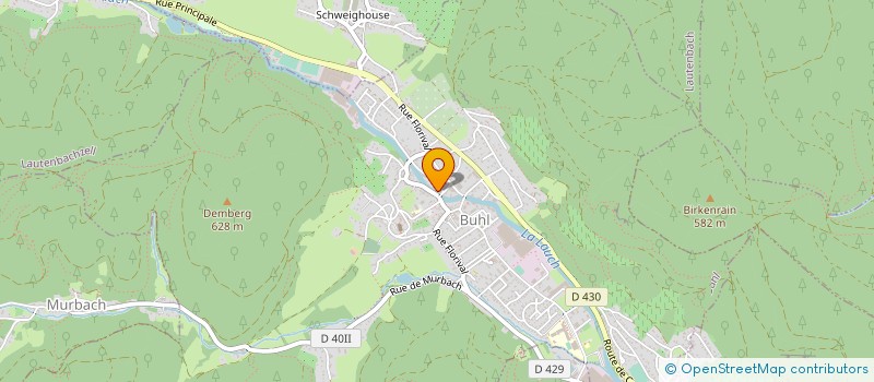 localisation de l'entreprise MONSIEUR DANIEL DOS SANTOS  BUHL