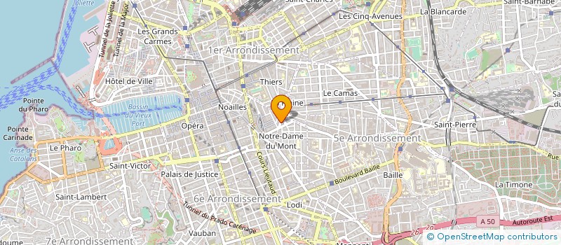 localisation de l'entreprise MONSIEUR DANIEL DOUGHAN à MARSEILLE