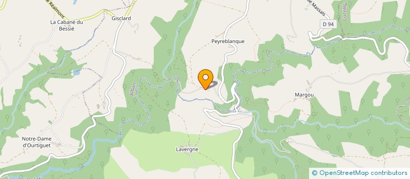 localisation de l'entreprise MONSIEUR DANIEL DOUSSET  PAULINET