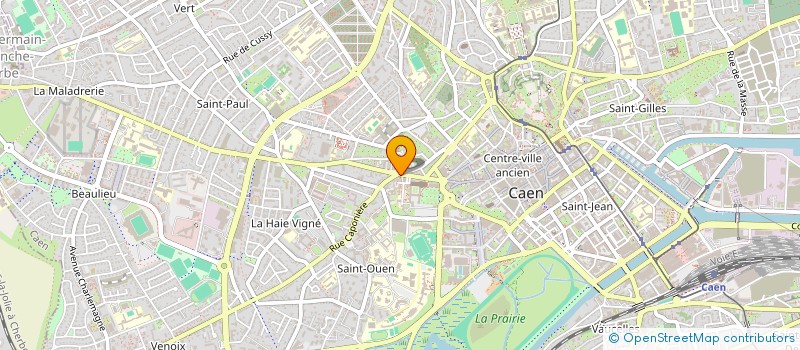 localisation de l'entreprise MONSIEUR DANIEL DOUVILLE à CAEN