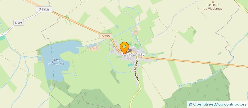 localisation de l'entreprise MONSIEUR DANIEL DOUZANT  BOURDONNAY