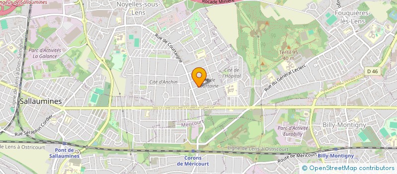 localisation de l'entreprise MONSIEUR DANIEL DRAB  NOYELLES-SOUS-LENS