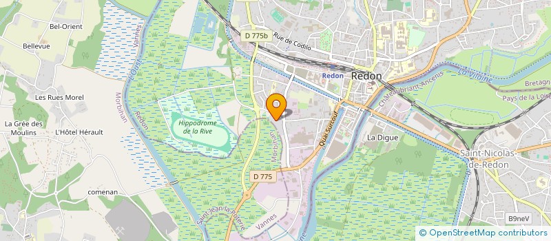 localisation de l'entreprise MONSIEUR DANIEL DREAN  REDON