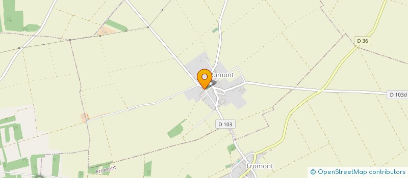 localisation de l'entreprise MONSIEUR DANIEL DROUET  RUMONT