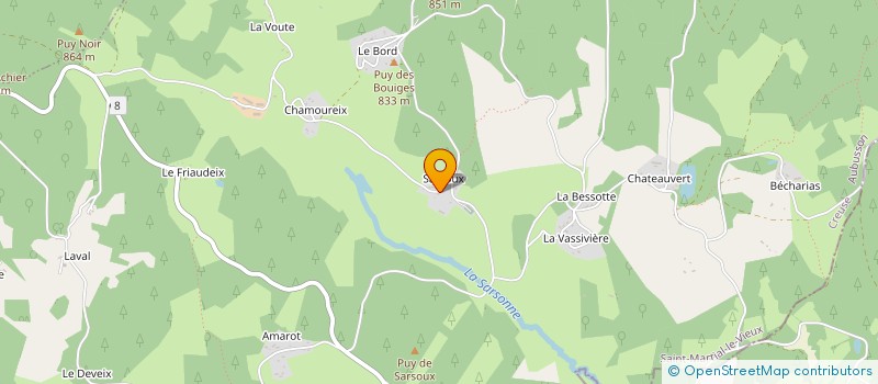 localisation de l'entreprise MONSIEUR DANIEL DRUESNE à SAINT-MARTIAL-LE-VIEUX