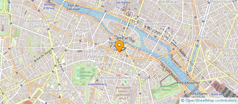 localisation de l'entreprise MONSIEUR DANIEL DRUMMOND à PARIS