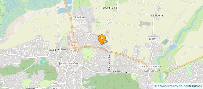 localisation de l'entreprise MONSIEUR DANIEL DUBIE à SAINT-VINCENT-SUR-JARD
