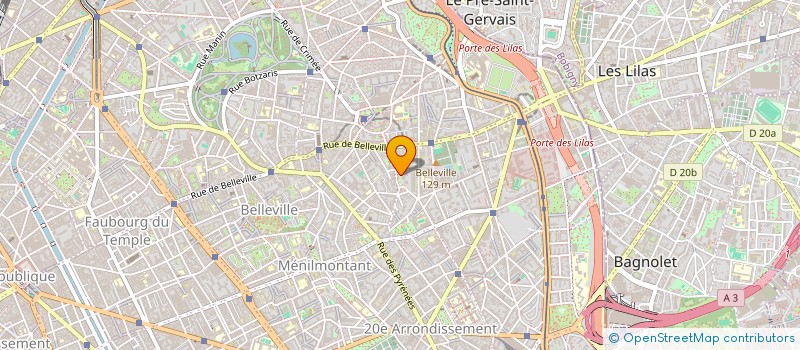 localisation de l'entreprise MONSIEUR DANIEL DUBOIS  PARIS