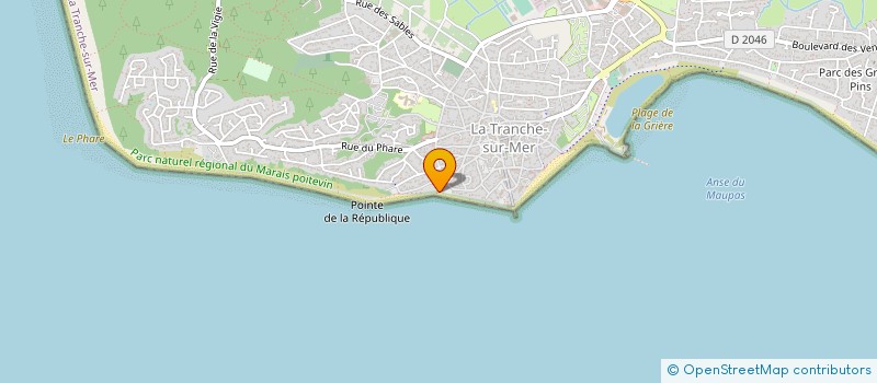 localisation de l'entreprise MONSIEUR DANIEL DUBOIS à LA TRANCHE-SUR-MER