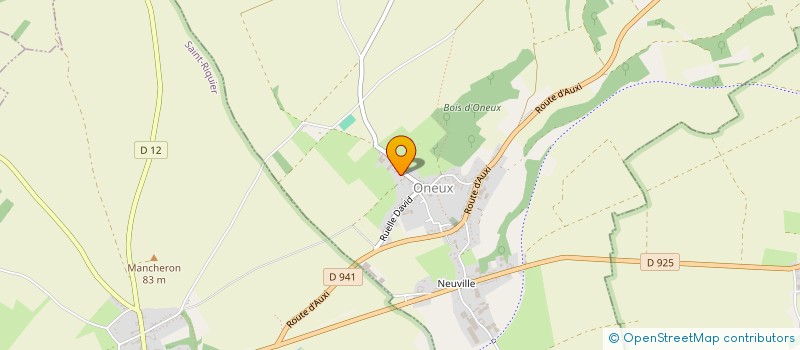 localisation de l'entreprise MONSIEUR DANIEL DUBOIS  ONEUX