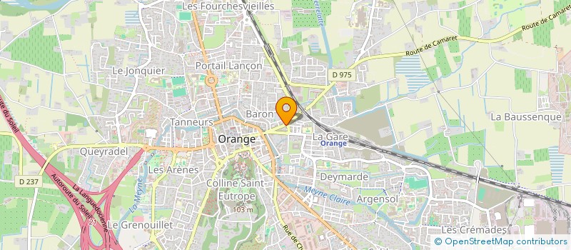 localisation de l'entreprise MONSIEUR DANIEL DUBOURG  ORANGE