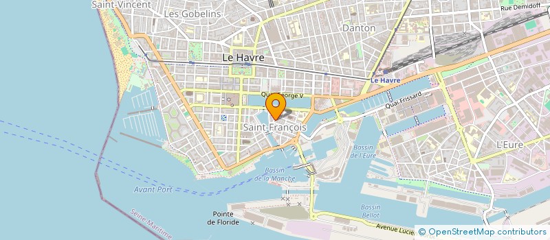 localisation de l'entreprise MONSIEUR DANIEL DUBUISSON à LE HAVRE