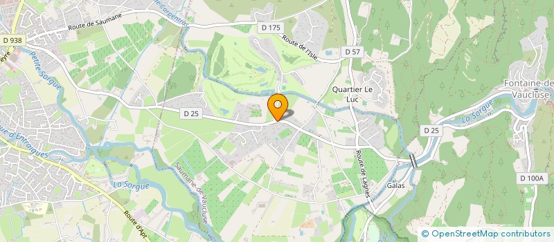 localisation de l'entreprise MONSIEUR DANIEL DUCHARME  SAUMANE-DE-VAUCLUSE