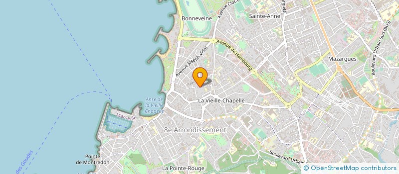 localisation de l'entreprise MONSIEUR DANIEL DUCRETTET à MARSEILLE