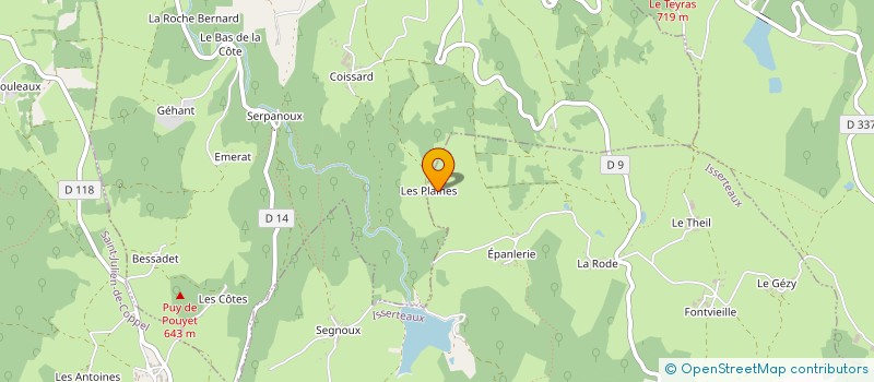 localisation de l'entreprise MONSIEUR DANIEL DUGNE  MONTMORIN