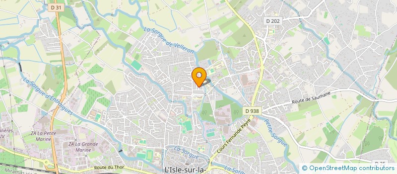 localisation de l'entreprise MONSIEUR DANIEL DUGOUCHET à L'ISLE-SUR-LA-SORGUE