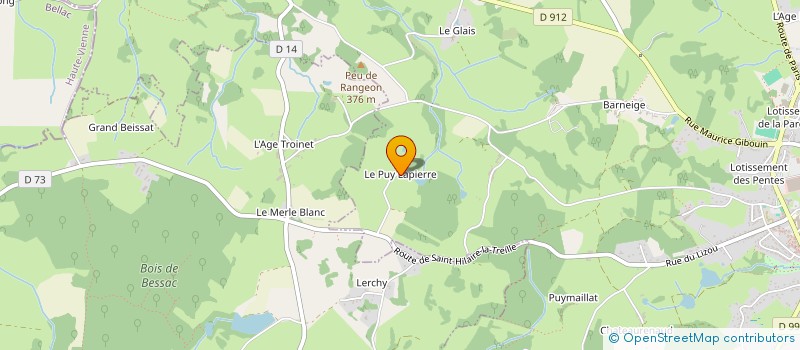 localisation de l'entreprise MONSIEUR DANIEL DUGRAINDELORGE à SAINT-AGNANT-DE-VERSILLAT