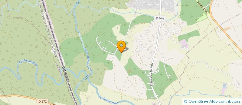 localisation de l'entreprise MONSIEUR DANIEL DUMAS  LAMBESC