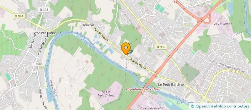 localisation de l'entreprise MONSIEUR DANIEL DUMON à SAINT-YRIEIX-SUR-CHARENTE