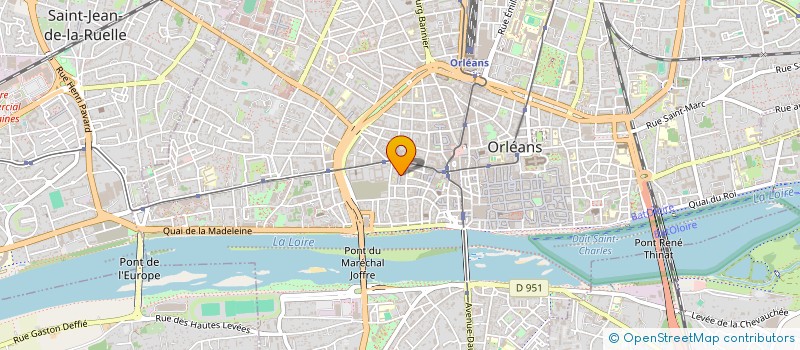 localisation de l'entreprise MONSIEUR DANIEL DUMONT à ORLEANS