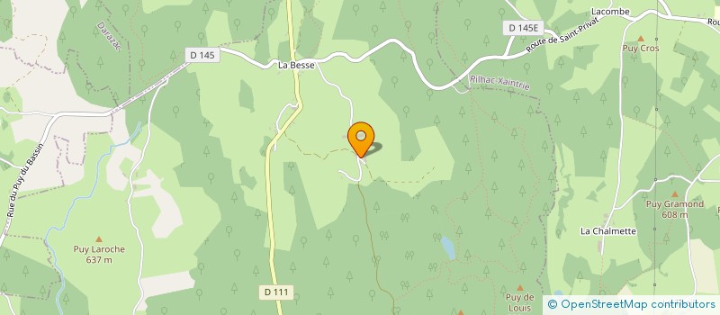 localisation de l'entreprise MONSIEUR DANIEL DUPEYROUX  SAINT-JULIEN-AUX-BOIS