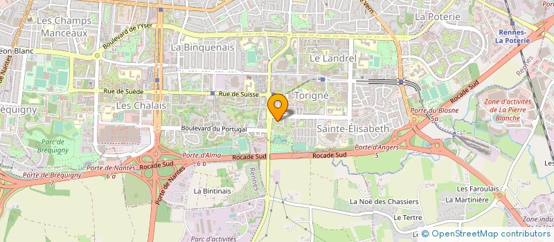 localisation de l'entreprise MONSIEUR DANIEL DUPONT à RENNES
