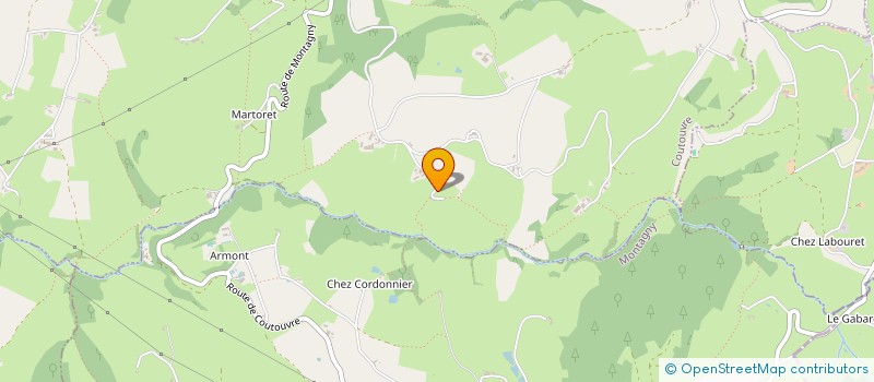 localisation de l'entreprise MONSIEUR DANIEL DUPONT  COUTOUVRE