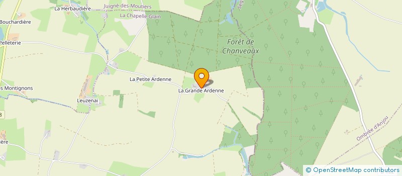 localisation de l'entreprise MONSIEUR DANIEL DUPONT à LA CHAPELLE-GLAIN
