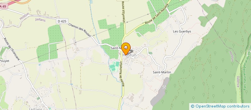 localisation de l'entreprise MONSIEUR DANIEL DUPORT  EYMEUX