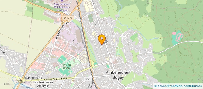 localisation de l'entreprise MONSIEUR DANIEL DUPORT  AMBERIEU-EN-BUGEY