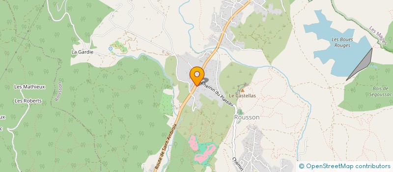 localisation de l'entreprise MONSIEUR DANIEL DUPUIS  SAINT-JULIEN-LES-ROSIERS