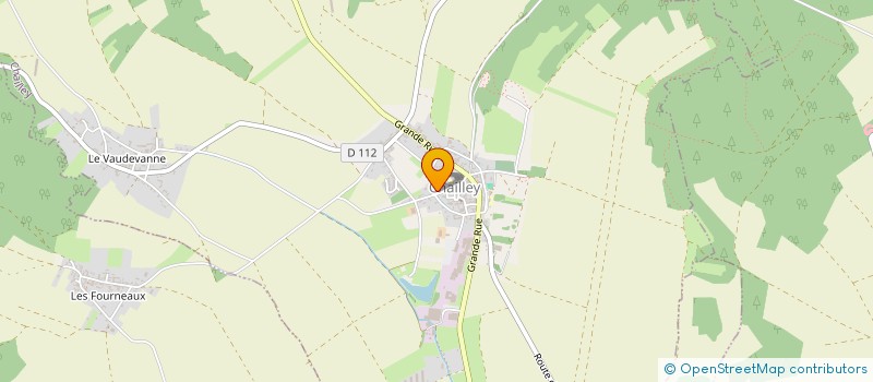 localisation de l'entreprise MONSIEUR DANIEL DURAND  CHAILLEY