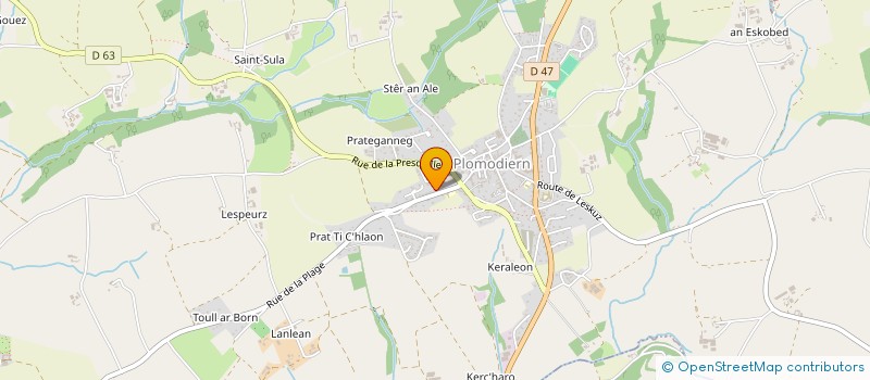 localisation de l'entreprise MONSIEUR DANIEL DUSOLLE  SAINT-NIC