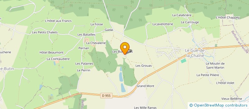 localisation de l'entreprise MONSIEUR DANIEL DUTILLET à BELFORET-EN-PERCHE