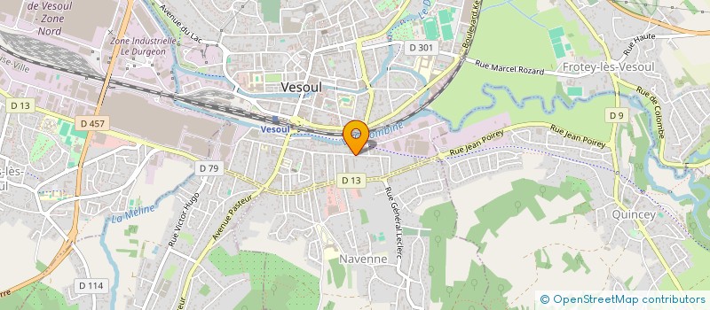 localisation de l'entreprise MONSIEUR DANIEL DUVAL à VESOUL