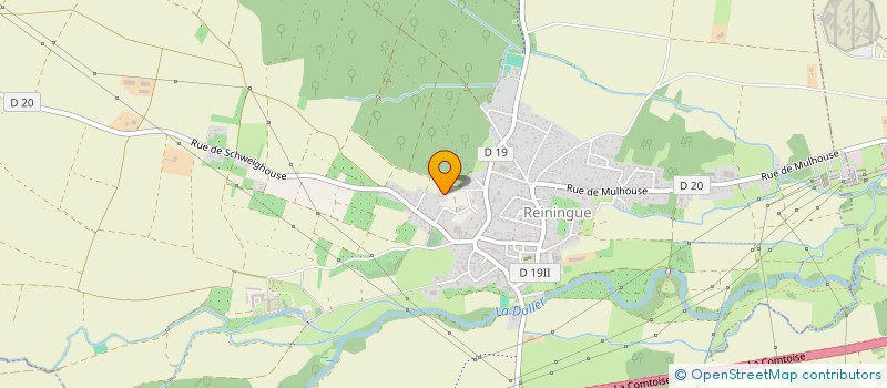 localisation de l'entreprise MONSIEUR DANIEL DYMINSKI  REININGUE