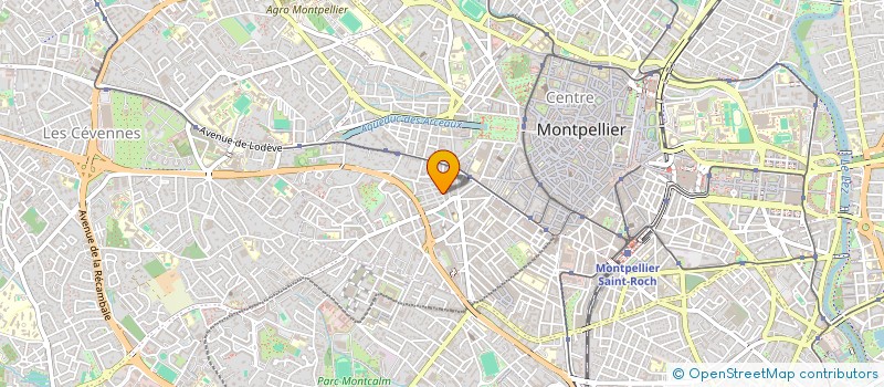 localisation de l'entreprise MONSIEUR DANIEL EDON à MONTPELLIER