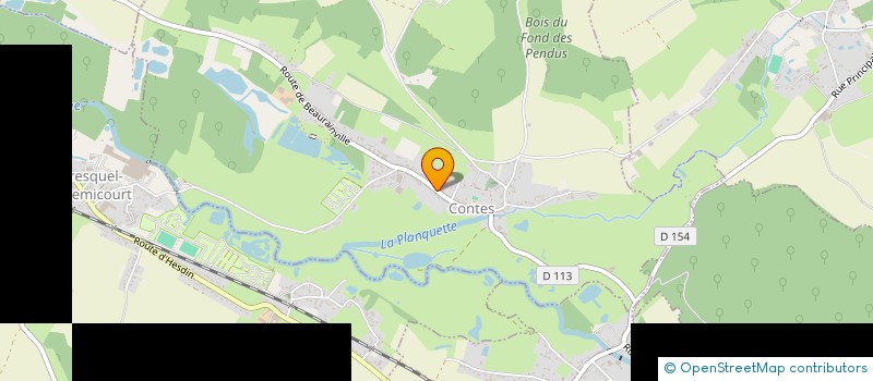 localisation de l'entreprise MONSIEUR DANIEL EDOUARD  CONTES