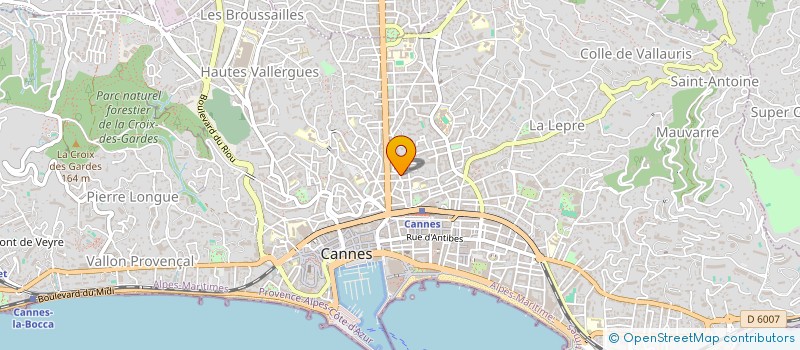 localisation de l'entreprise MONSIEUR DANIEL EDOUARD ZBOINSKI à CANNES