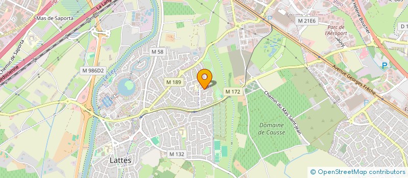 localisation de l'entreprise MONSIEUR DANIEL EGEA à LATTES