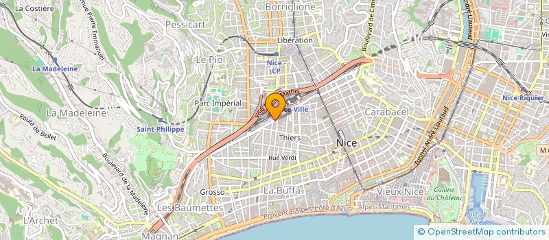 localisation de l'entreprise MONSIEUR DANIEL EL KOUBI à NICE