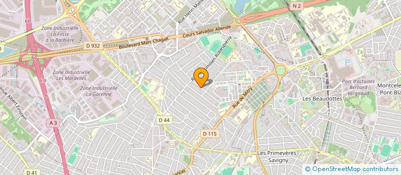 localisation de l'entreprise MONSIEUR DANIEL ELKAIM à AULNAY SOUS BOIS