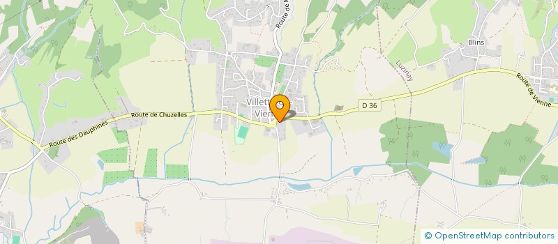 localisation de l'entreprise MONSIEUR DANIEL EMEYRIAT  LUZINAY