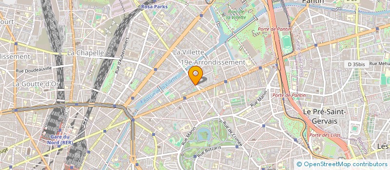 localisation de l'entreprise MONSIEUR DANIEL ESTRADE  PARIS