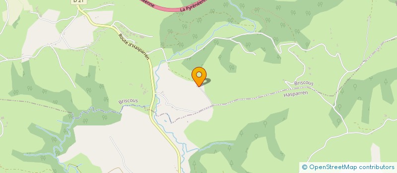 localisation de l'entreprise MONSIEUR DANIEL EYHERACHAR  MENDIONDE